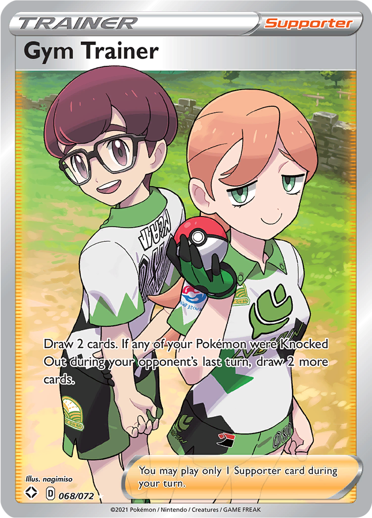 Gym Trainer - 068/072 - Full Art Ultra Rare