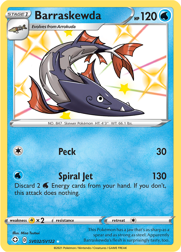 Barraskewda - SV32/SV122 - Double Rare