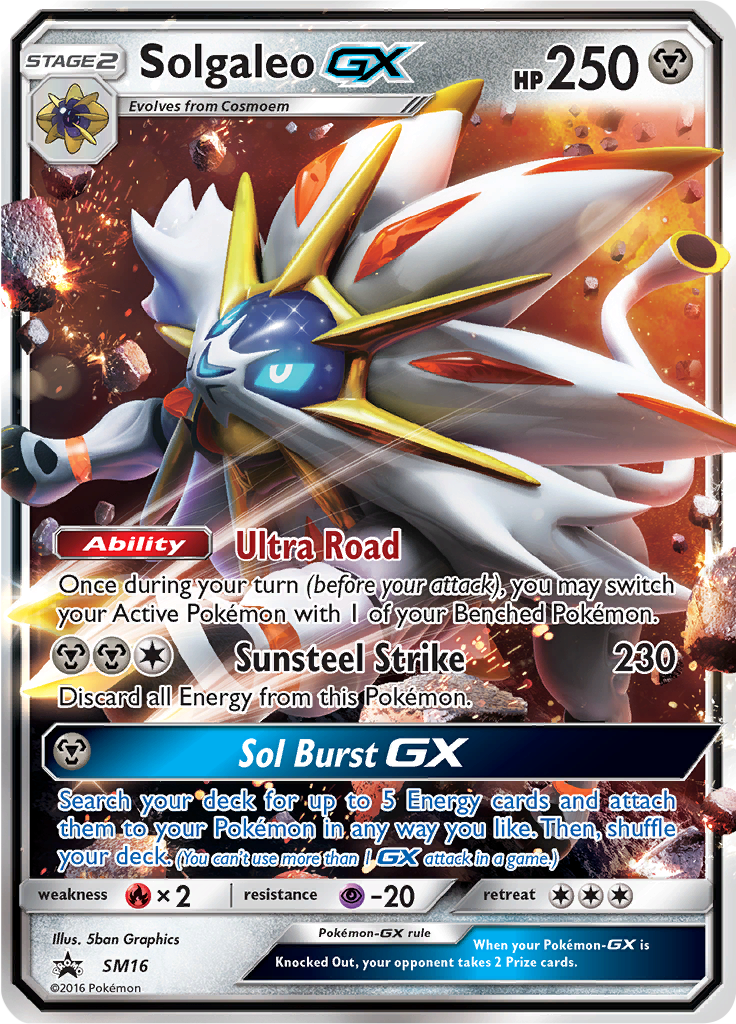 Solgaleo-GX - SMP16 - Promo