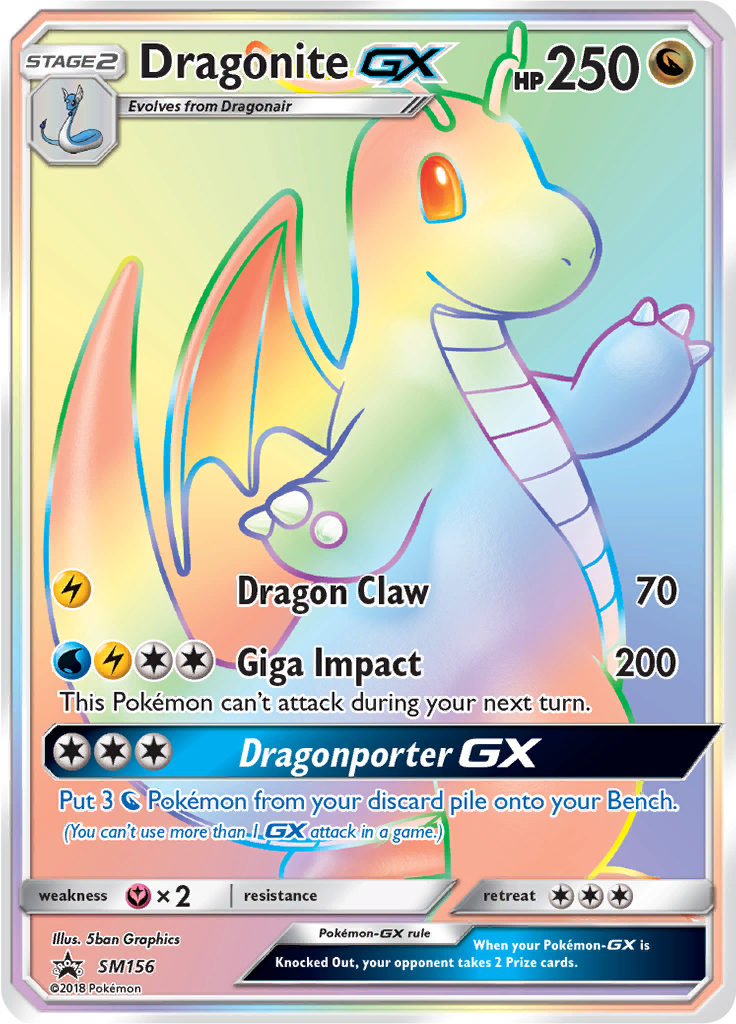 Dragonite-GX - SMP156 - Promo