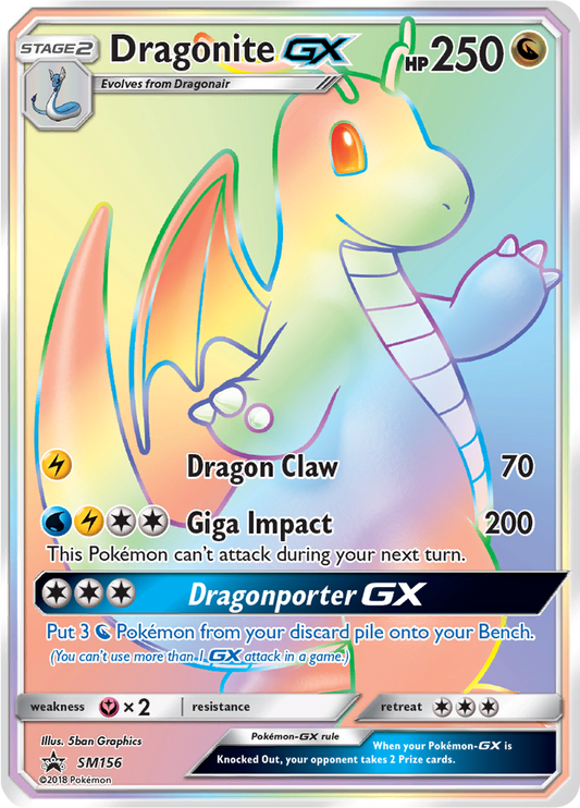 Dragonite-GX - SMP156 - Promo