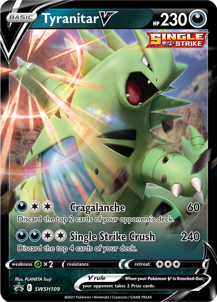 Tyranitar V - SWSH109 - Promo (Español)