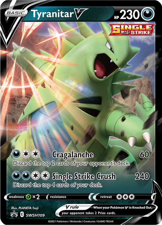 Tyranitar V - SWSH109 - Promo (Español)
