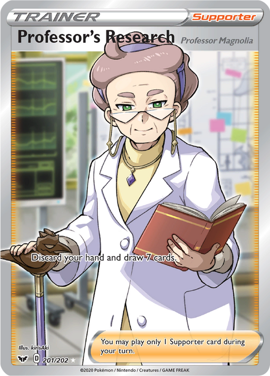 Professor's Research - 201/202 - Full Art Ultra Rare