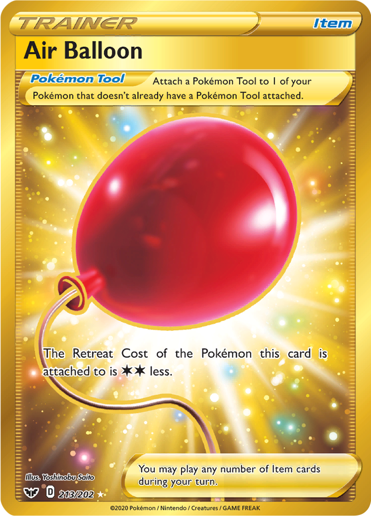 Air Balloon - 213/202 - Secret Rare