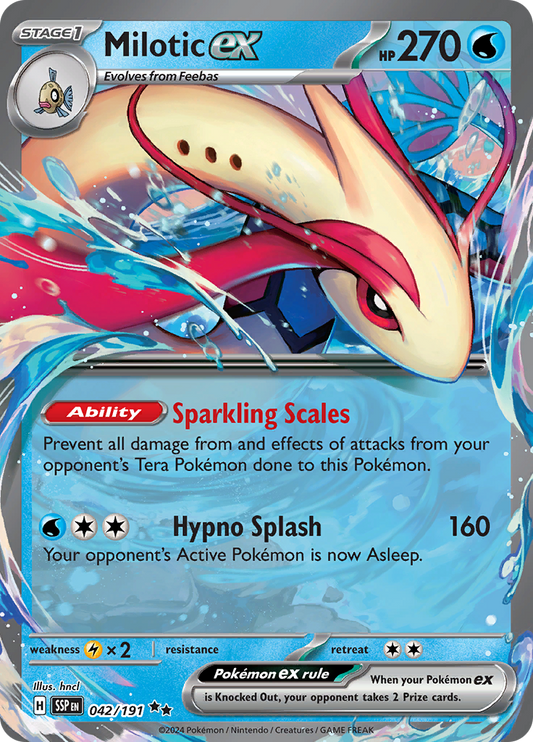 Milotic ex - 042/191 - Ultra Rare
