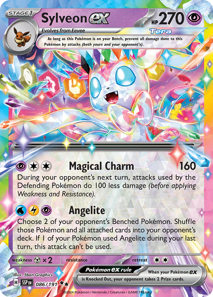 Sylveon ex - 086/191 - Ultra Rare