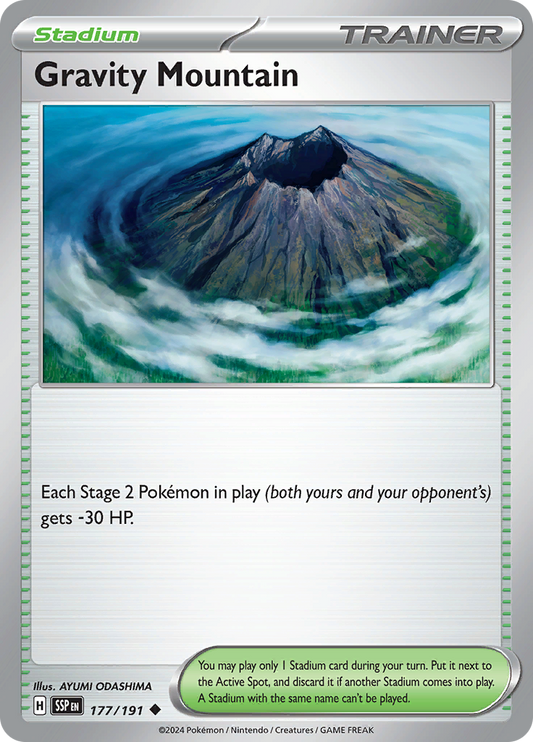 Gravity Mountain - 177/191 - Uncommon (Español)