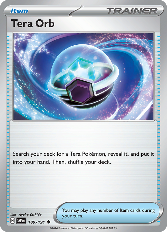Tera Orb - 189/191 - Uncommon (Español)