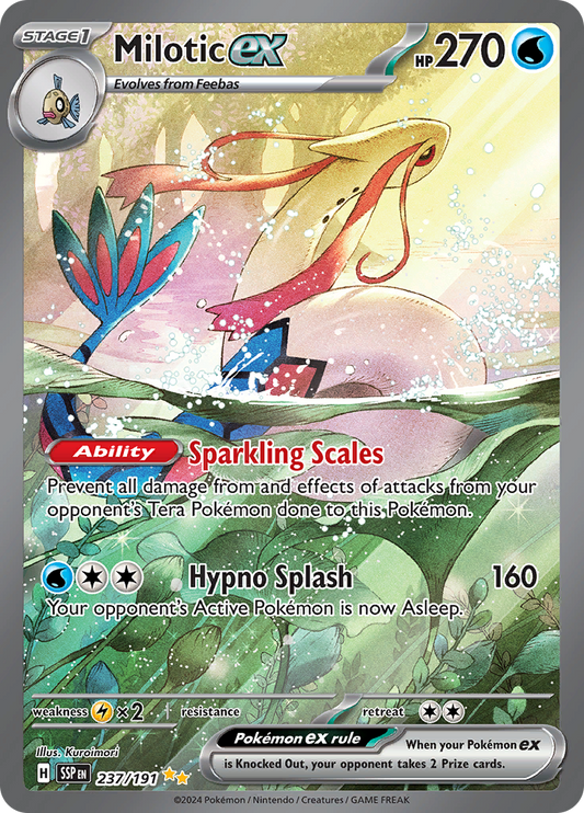 Milotic ex - 237/191 - Special Illustration Rare (Español)