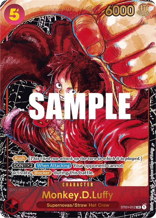Monkey.D.Luffy - ST01-012 - Special Card (OP05 V2) - ST01-012
