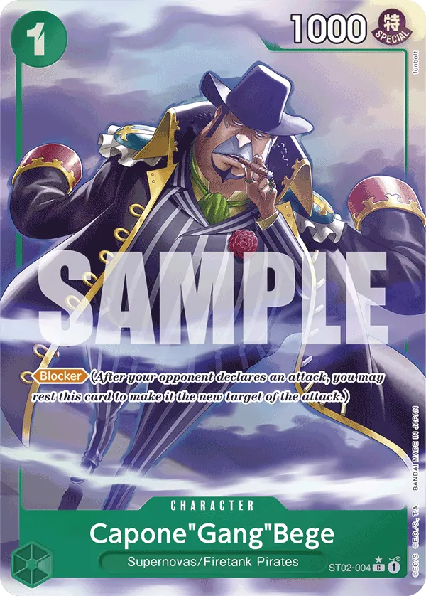 Capone"Gang"Bege - ST02-004 - Alternate Art (PRB01 V3) - ST02-004