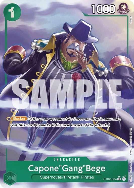 Capone"Gang"Bege - ST02-004 - Alternate Art (PRB01 V3) - ST02-004