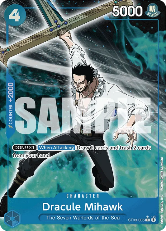 Dracule Mihawk - ST03-005 - Full Art (PRB01 V5) - ST03-005