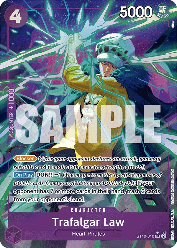 Trafalgar Law - ST10-010 - Alternate Art (PRB01 V3) - ST10-010 (MP)