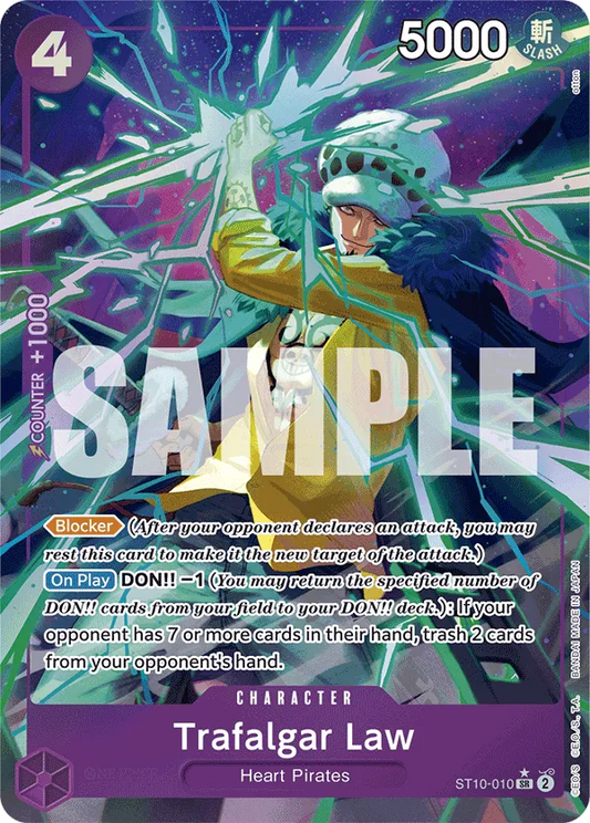 Trafalgar Law - ST10-010 - Alternate Art (PRB01 V3) - ST10-010 (MP)