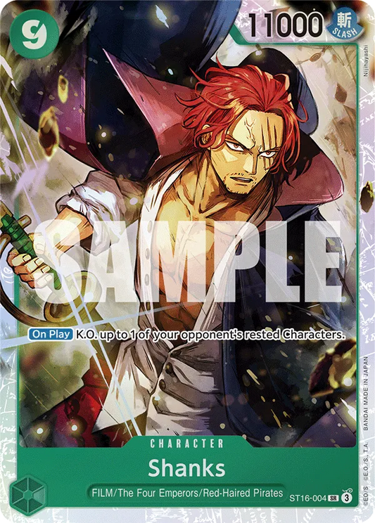 Shanks - ST16-004 - Super Rare (PRB02) - ST16-004