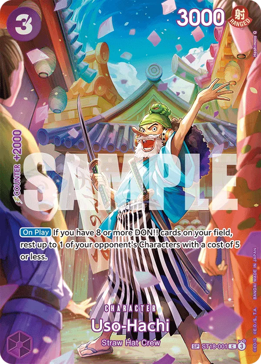 Uso-Hachi - ST18-001 - Special Card (OP10 V1) - ST18-001