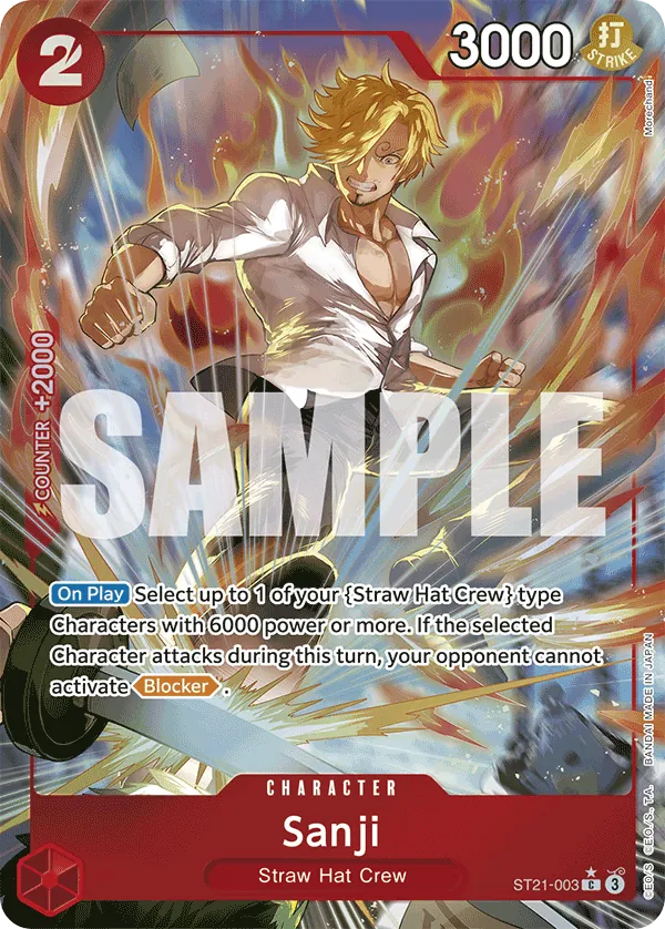 Sanji - ST21-003 - Full Art