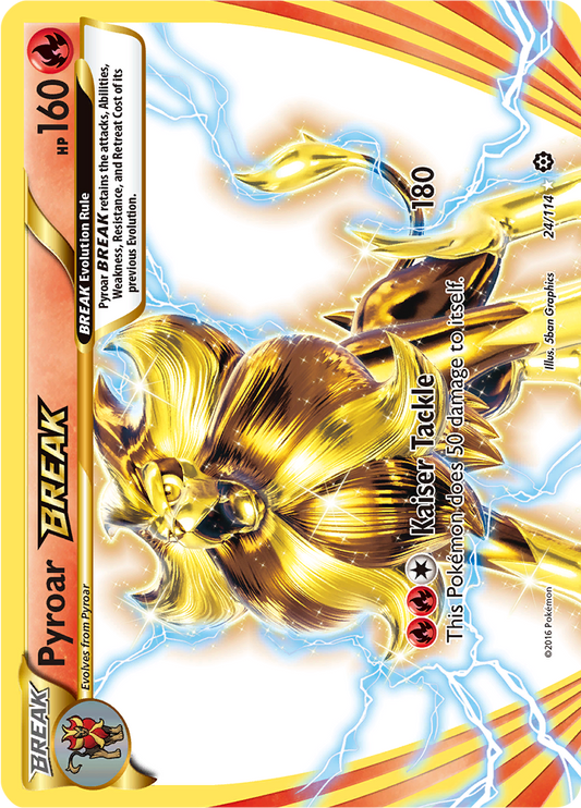 Pyroar Break - 24/114 - Break Rare