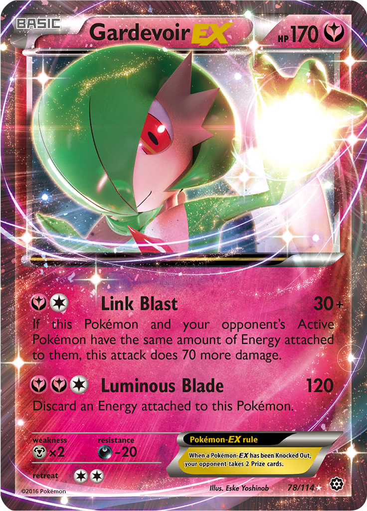 Gardevoir EX - 78/114 - Ultra Rare