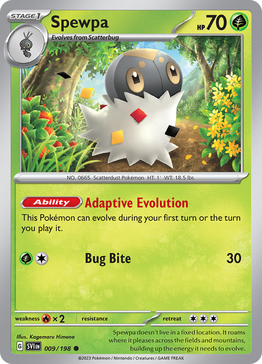 Spewpa - 009/198 - Common