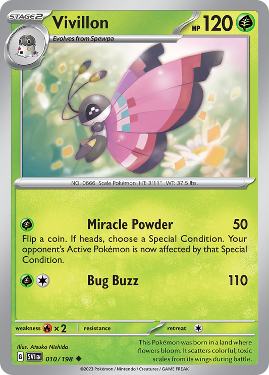 Vivillon - 010/198 - Uncommon