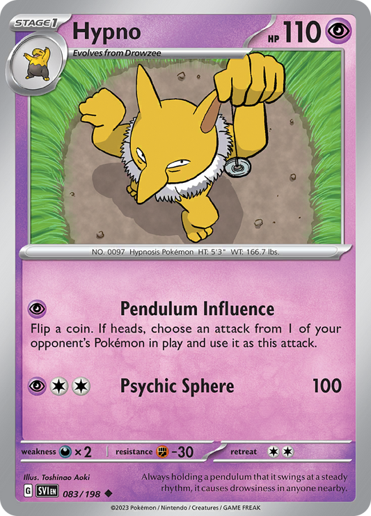 Hypno - 083/198 - Uncommon