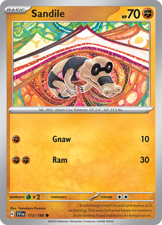 Sandile - 115/198 - Common