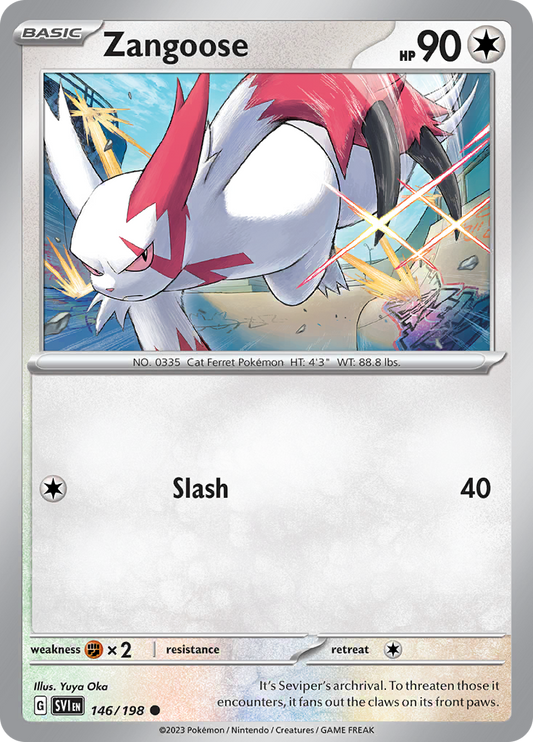 Zangoose - 146/198 - Common
