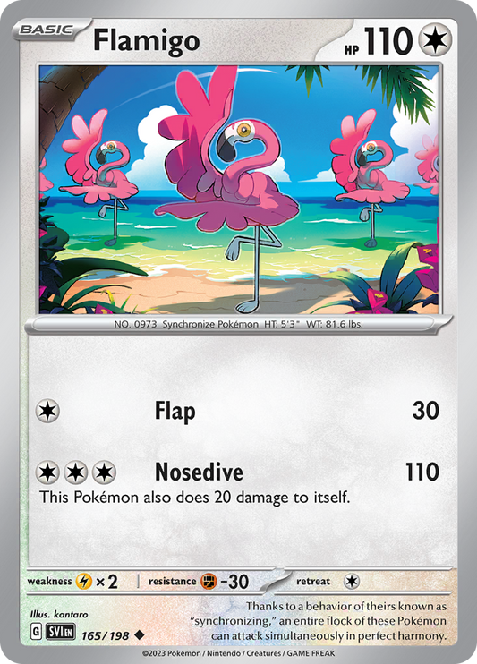 Flamigo - 165/198 - Uncommon (Español)