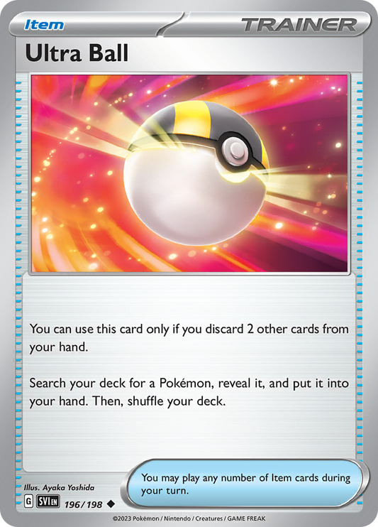 Ultra Ball - 196/198 - Uncommon (Español)