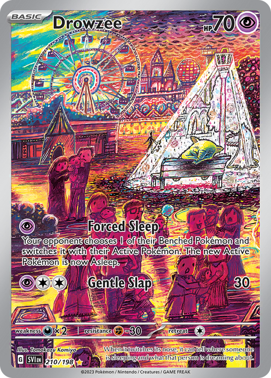 Drowzee - 210/198 - Illustration Rare (Español)