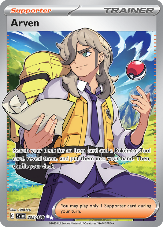 Arven - 235/198 - Full Art Secret Rare