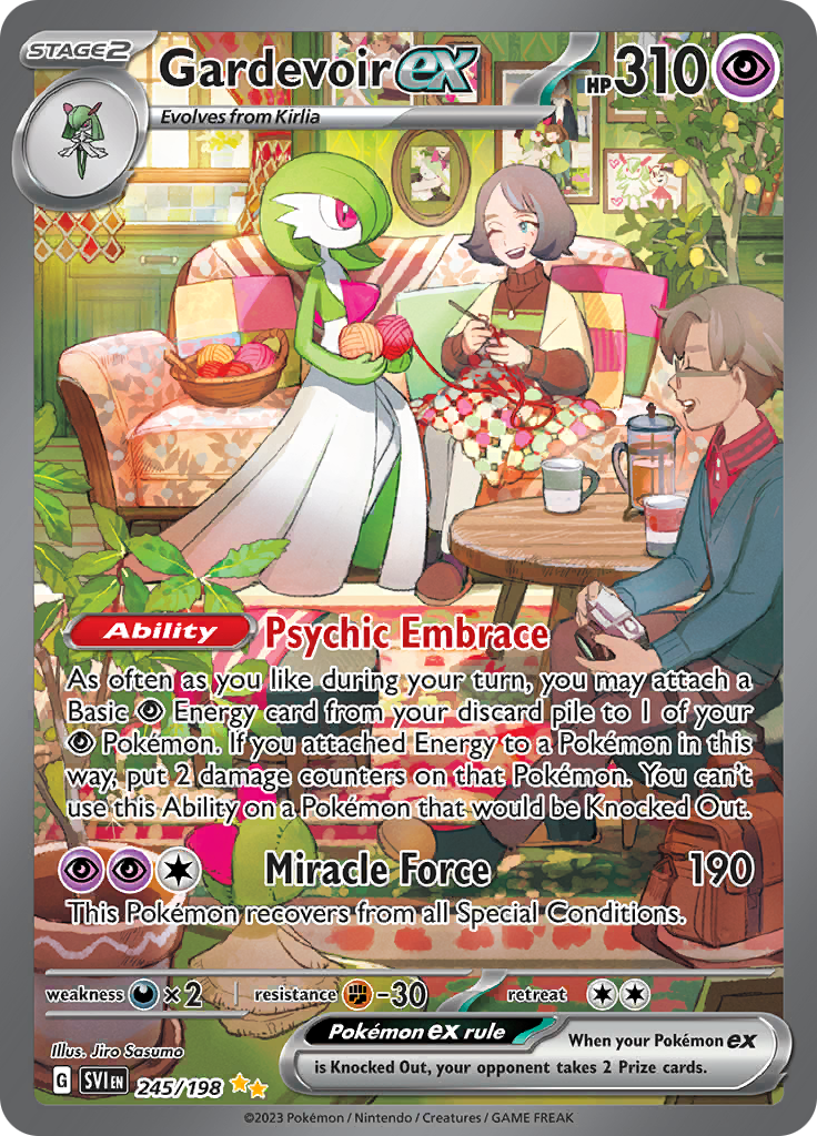 Gardevoir ex - 245/198 - Special Illustration Rare (Español)