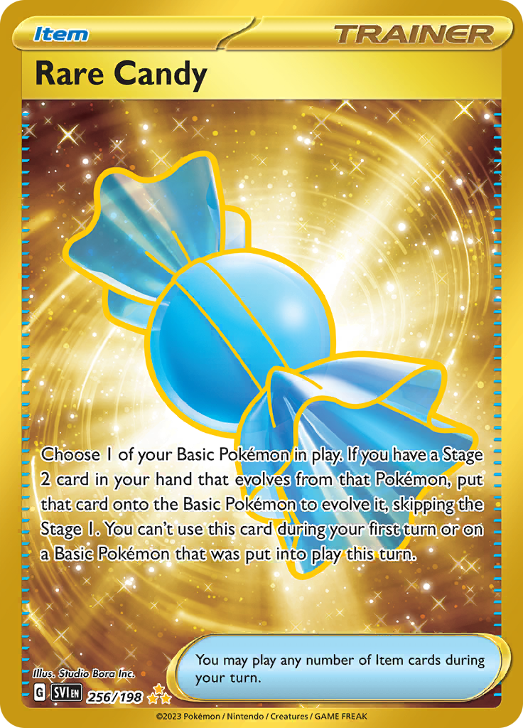 Rare Candy - 256/198 - Gold Secret Rare