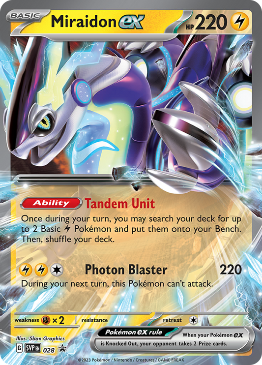 Miraidon ex - SVP28 - Promo