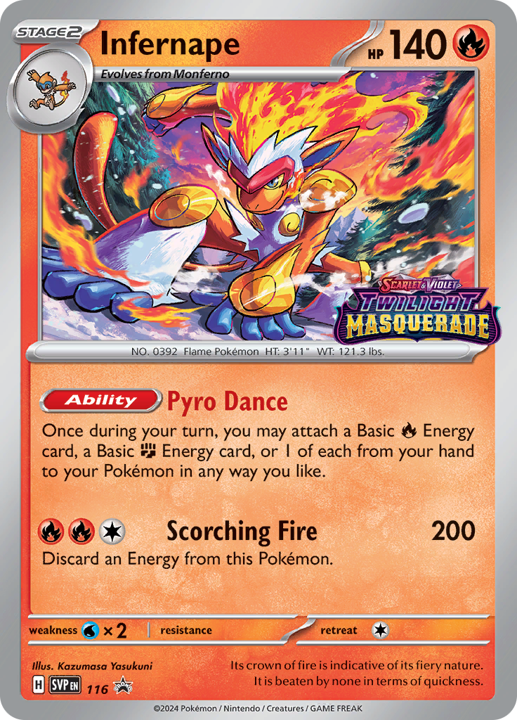 Infernape - SVP116 - Promo