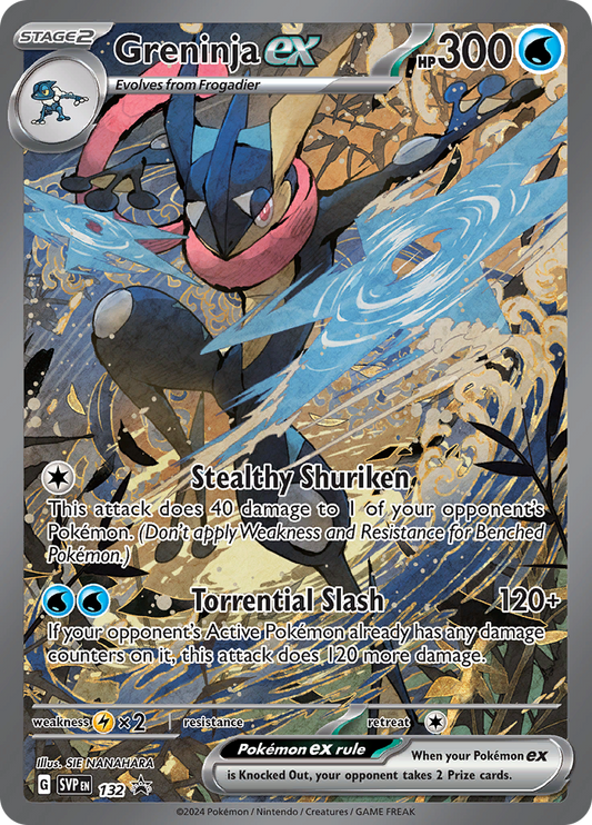 Greninja ex - SVP132 - Promo