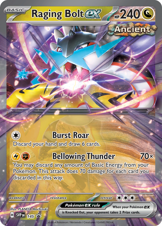 Raging Bolt ex - SVP145 - Promo