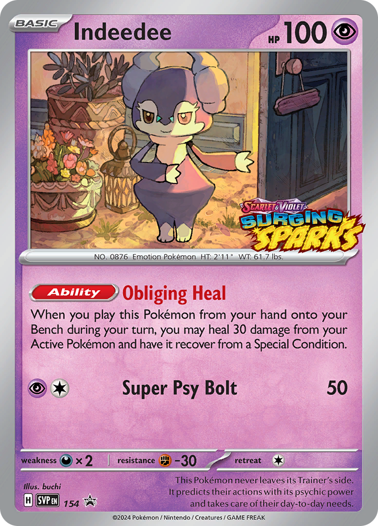 Indeedee - SVP154 - Promo