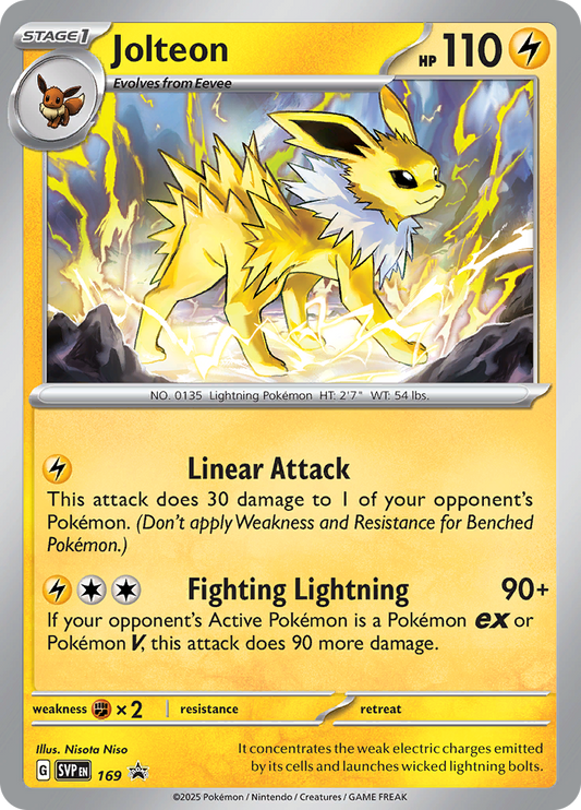 Jolteon - SVP169 - Promo
