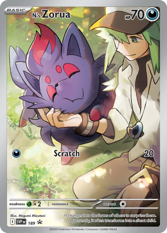 N's Zorua - SVP189 - Promo - Español