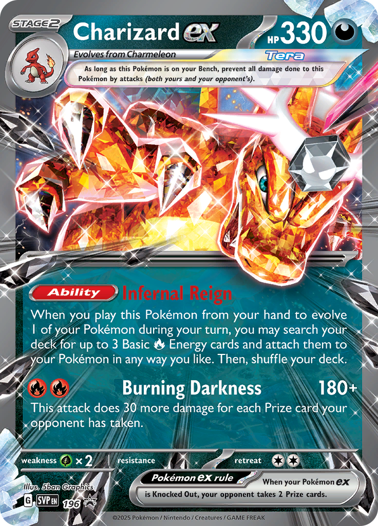 Charizard ex - SVP196 - Promo