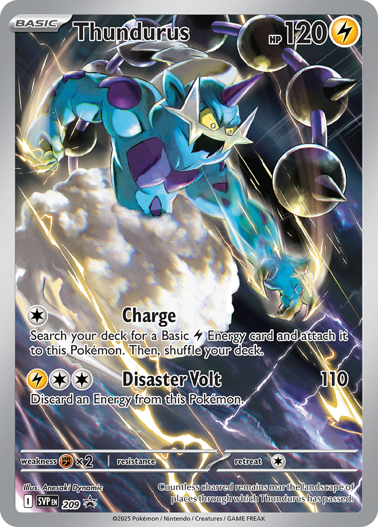 Thundurus - SVP209 - Promo