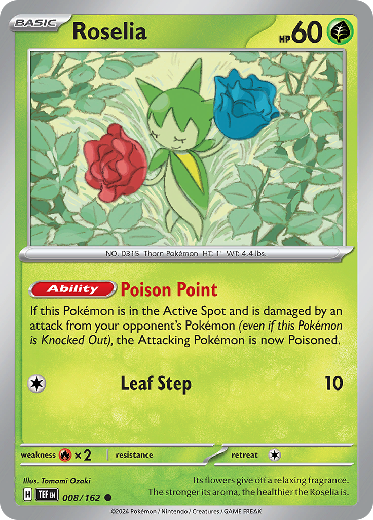 Roselia - 008/162 - Common (Español)