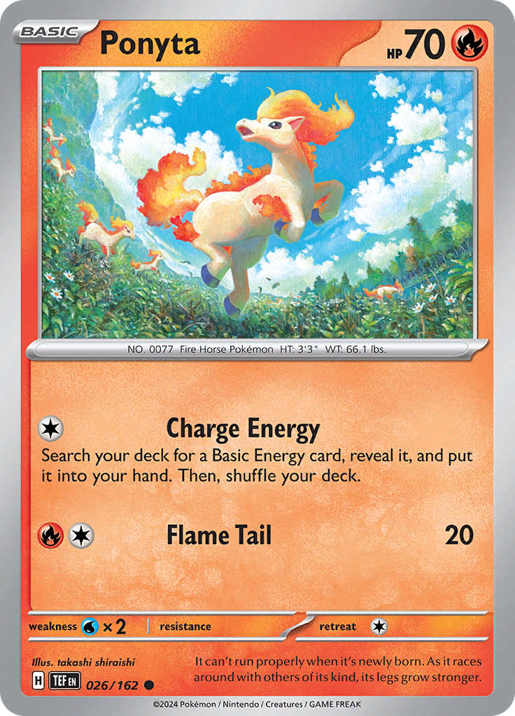 Ponyta - 026/162 - Common (Español)