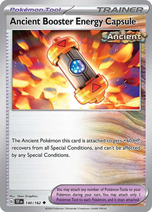 Ancient Booster Energy Capsule - 140/162 - Uncommon (Español)