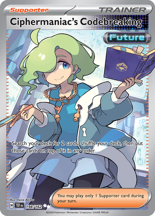 Ciphermaniac's Codebreaking - 198/162 - Full Art Secret Rare
