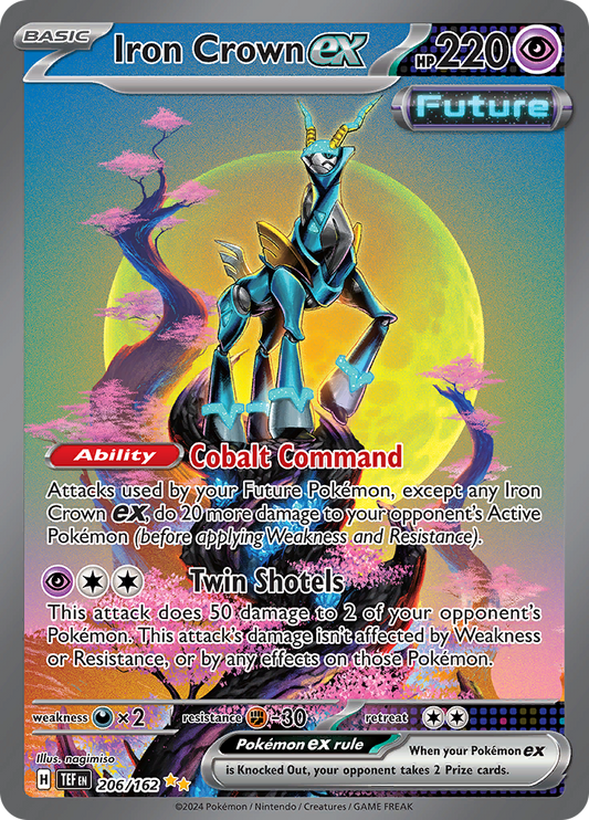 Iron Crown ex - 206/162 - Special Illustration Rare (Español)